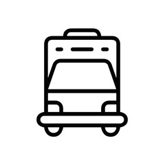 Truck icon symbol vector illustration
