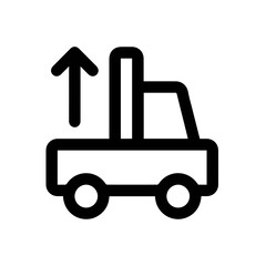 Truck icon symbol vector illustration
