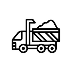 Truck icon symbol vector illustration
