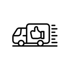 Truck icon symbol vector illustration
