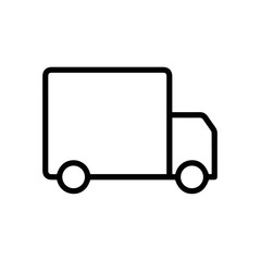 Truck icon symbol vector illustration
