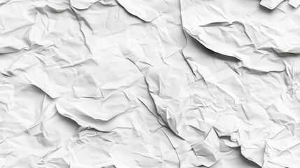 Obraz premium white paper texture backgrounds, old grunge wrinkled paper seamless pattern 