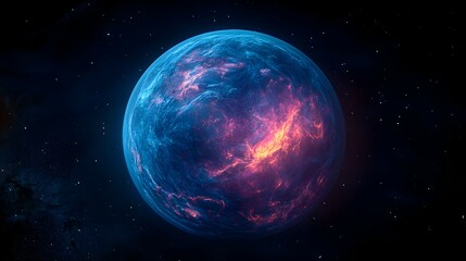 Alien planet astro photography space nebula