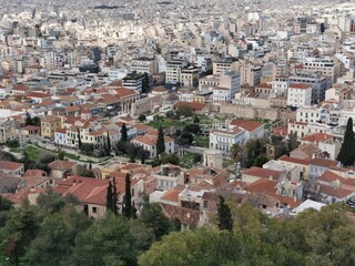 Obraz premium The city view of Athens, Greece