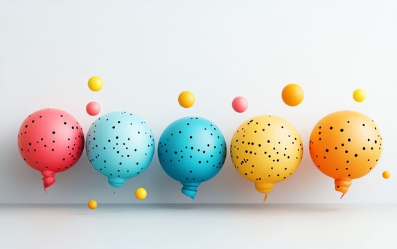 3D rendering of speech bubbles with dots on a white background, representing communication, dialogue, and conversation