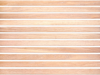 Horizontal slatted wood texture for interior decoration, textured wallpaper background, texture backdrop for architectural 3d rendering PNG transparent.