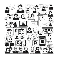 Abstract and Stylish Icon Design for Creative Projects