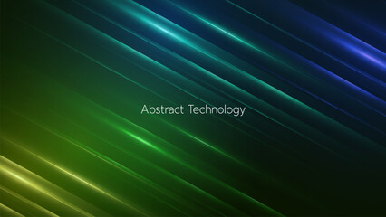 Futuristic Abstract background with glowing light effect vector illustration. Techonolgy background with glow and shine effect. Hi-tech Vector design.