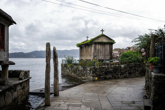 La R&uacute;a do Mar es indudablemente uno de los lugares que tienes que ver en Combarro en cualquier visita. (Galicia,Espa&ntilde;a)