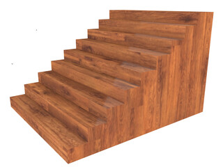 Wooden stair
