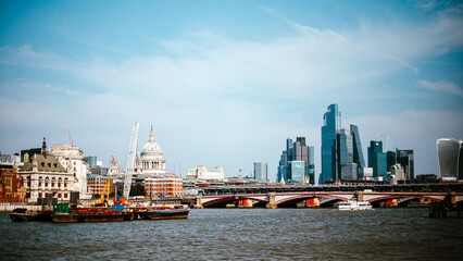 Naklejka premium London city buildings and architecture