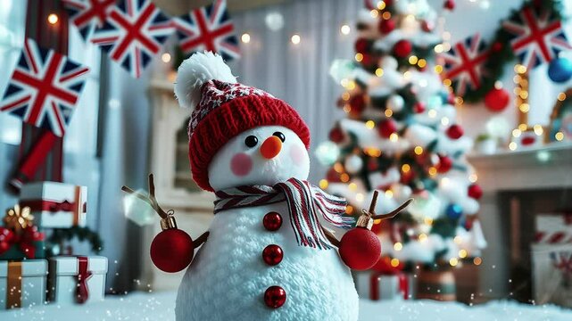 Snowman decorations to decorate Christmas moments