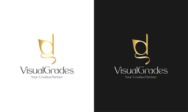 Luxury DG logo design in small letters, Creative minimal logo design DG, DG letter logo design, Creative Minimal DG Letter Logo Design for Luxury Branding, Letter Logo Concept