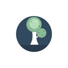 Tree cartoon icon