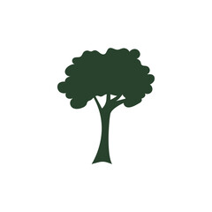 Tree logo icon vector