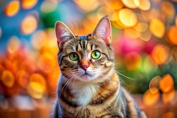 Adorable Cats with Down Syndrome: A Heartwarming Showcase of Unique Feline Beauty and Personality in a Charming Domestic Environment, Emphasizing Their Playfulness and Individuality