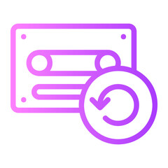 tape gradient icon