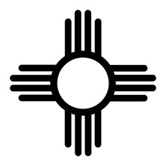 Native American Sun Symbol