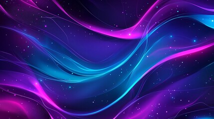 Obraz premium 光と幾何学模様