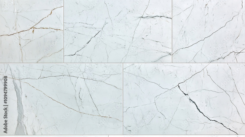 Poster smooth and sophisticated marble texture in soft white and grey tones with subtle veining creating a 