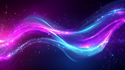 Obraz premium 光と幾何学模様