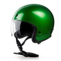 Fototapeta premium green ski helmet