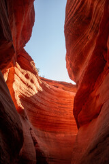 Peek-a-Boo Slot Canyon, Kanab, Utah	