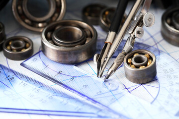 Ball Bearings And Drawing Tools