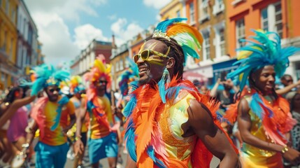 Vibrant Caribbean Celebration at Notting Hill Carnival