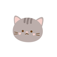 Cat sticker design 