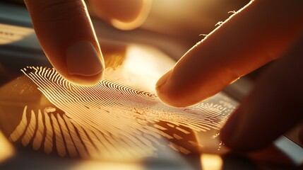 Biometric Verification Process with Fingerprint Technology