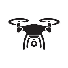 Drone Icon vector illustration on white background