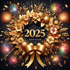 golden christmas background