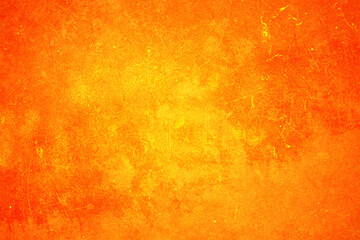 Orange grunge background texture. Cement orange background