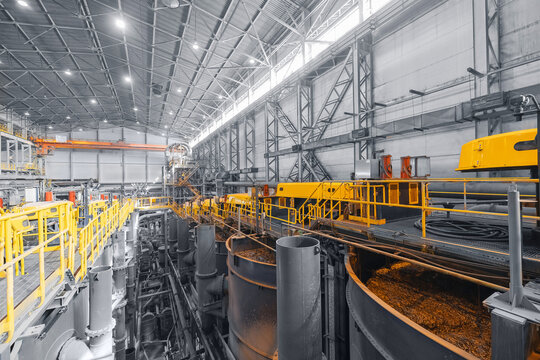 Industry factory concentration plant Copper, processing for ore and Flotation process