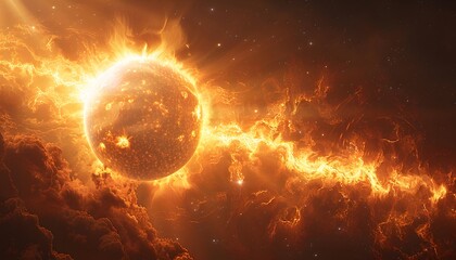 Fiery Cosmic Dance