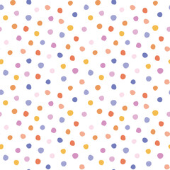Colorful dots seamless pattern © Monika