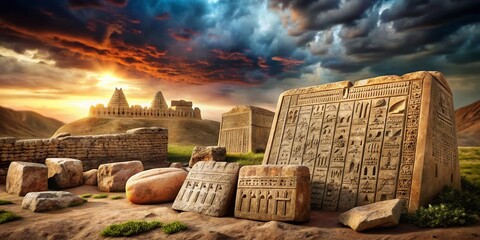 Ancient Sumerian Alphabet: A Conceptual Exploration of Cuneiform Symbols and Their Historical Significance in Mesopotamian Culture and Communication Techniques