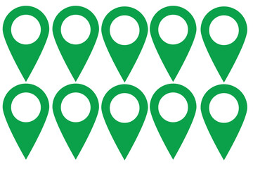 Location icon. Maps pin. Location pin. Pin icon vector. Location map icon