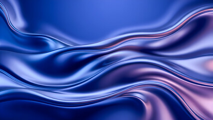 Obraz premium abstract background with smooth lines in blue and purple colors for design