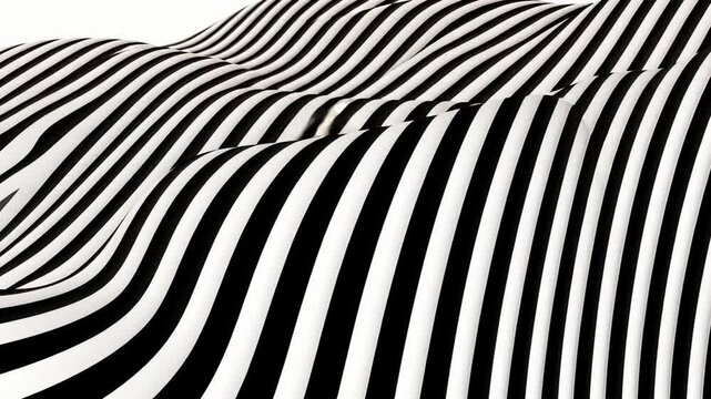 Zebra Stripes Pattern Detailed Texture 
