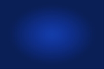 放射状のグラデーション背景、青、ダークブルー