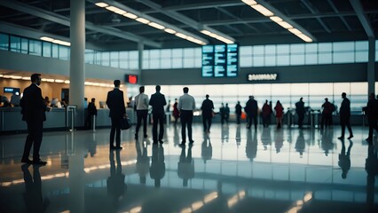 people in the airport
