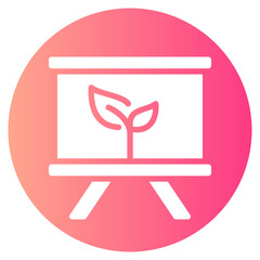planning gradient icon