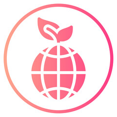ecology gradient icon
