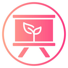 planning gradient icon
