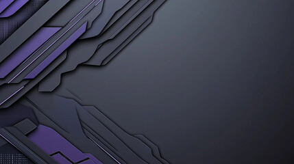 Naklejka premium Abstract Purple Diagonal Striped Background in Cyberpunk Style