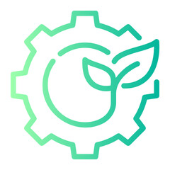 setting gradient icon