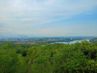 Fototapeta premium View of the city from above