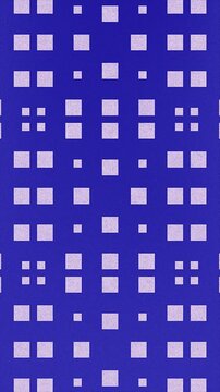 Colorful pattern with transformation of basic geometric shapes. Abstract art background. Digital seamless loop animation. 2d. Vertical